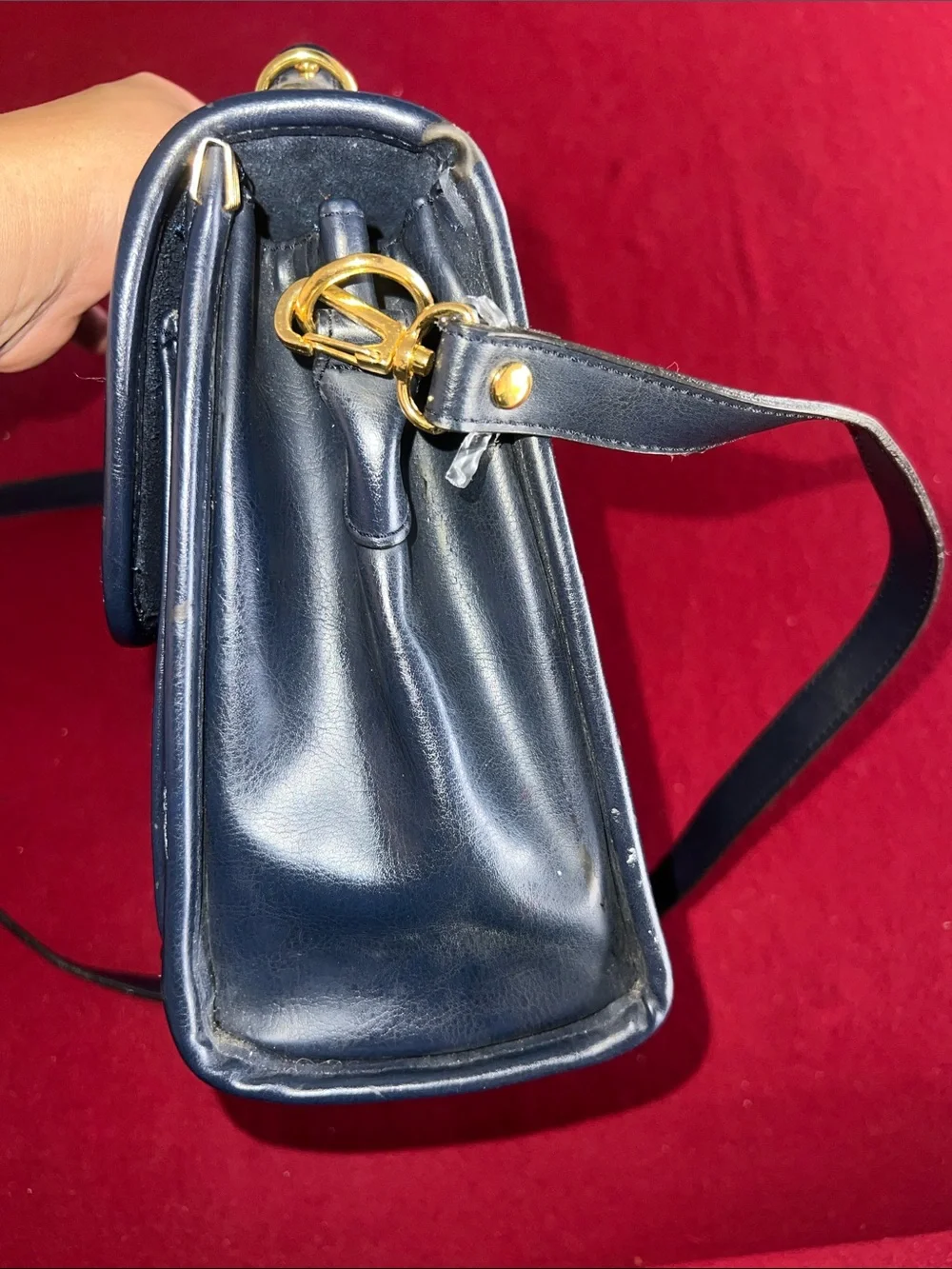 Leather crossbody handbag, Rosenio Splendid